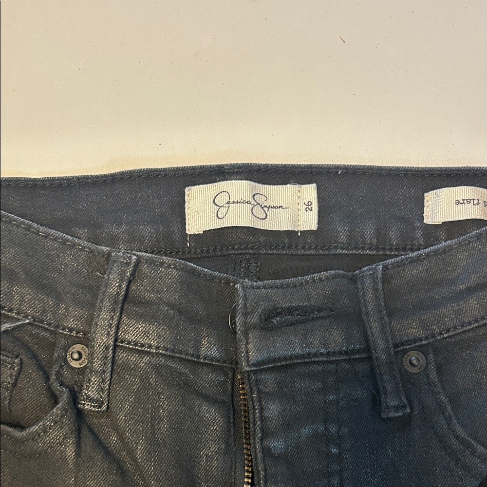 Jessica Simpson Black Wide Leg Jeans - Flare Style